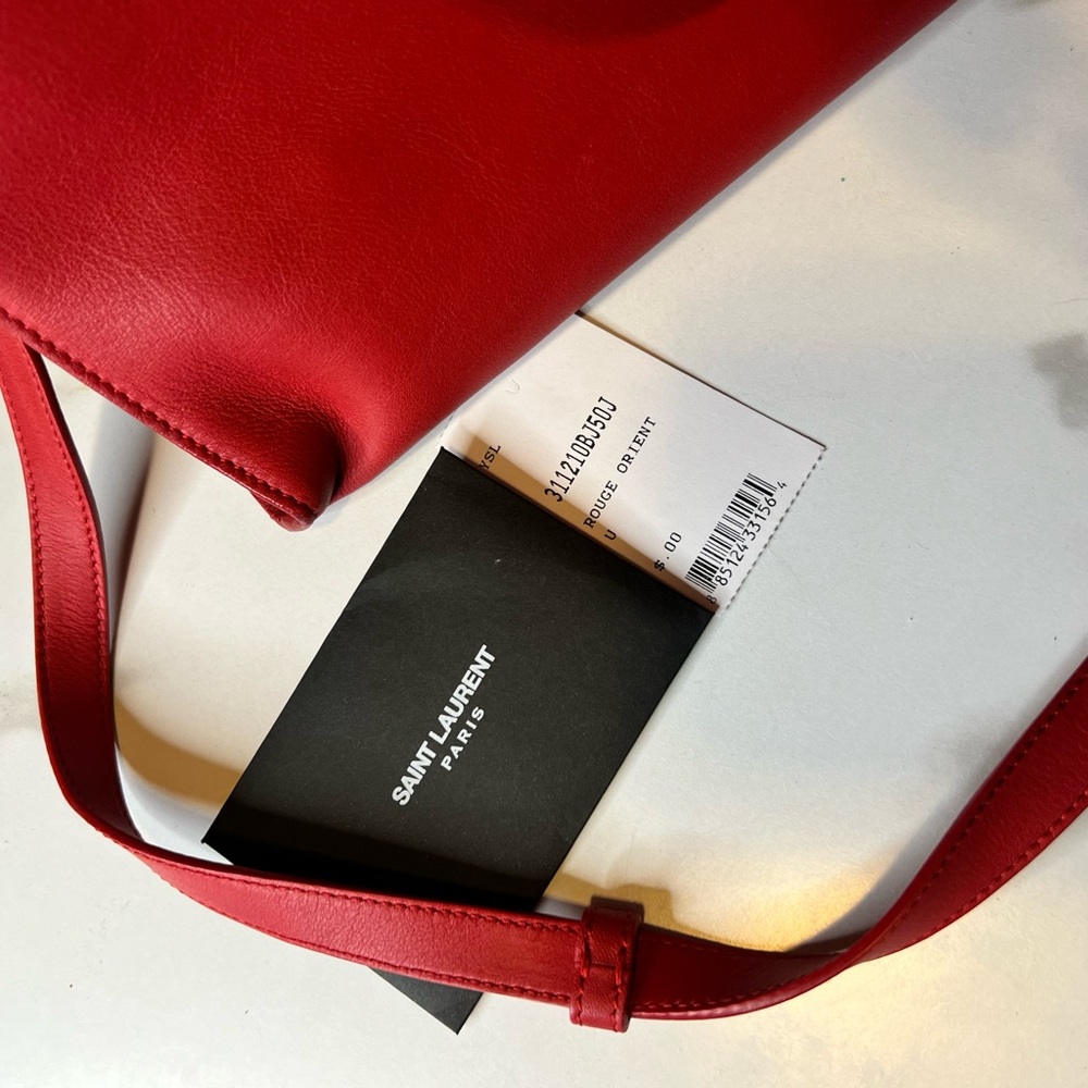 Yves st laurent purse red orient